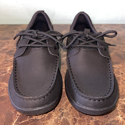Size 3.5M - STK264274 Sperry Kid's Fairwater Plushwave Black Loafer - Picture 2 of 9