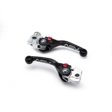 ASV F4 Lever Set Black Short Kawasaki KX250 X XC 2021-24 KX450 X XC SR 2019-23