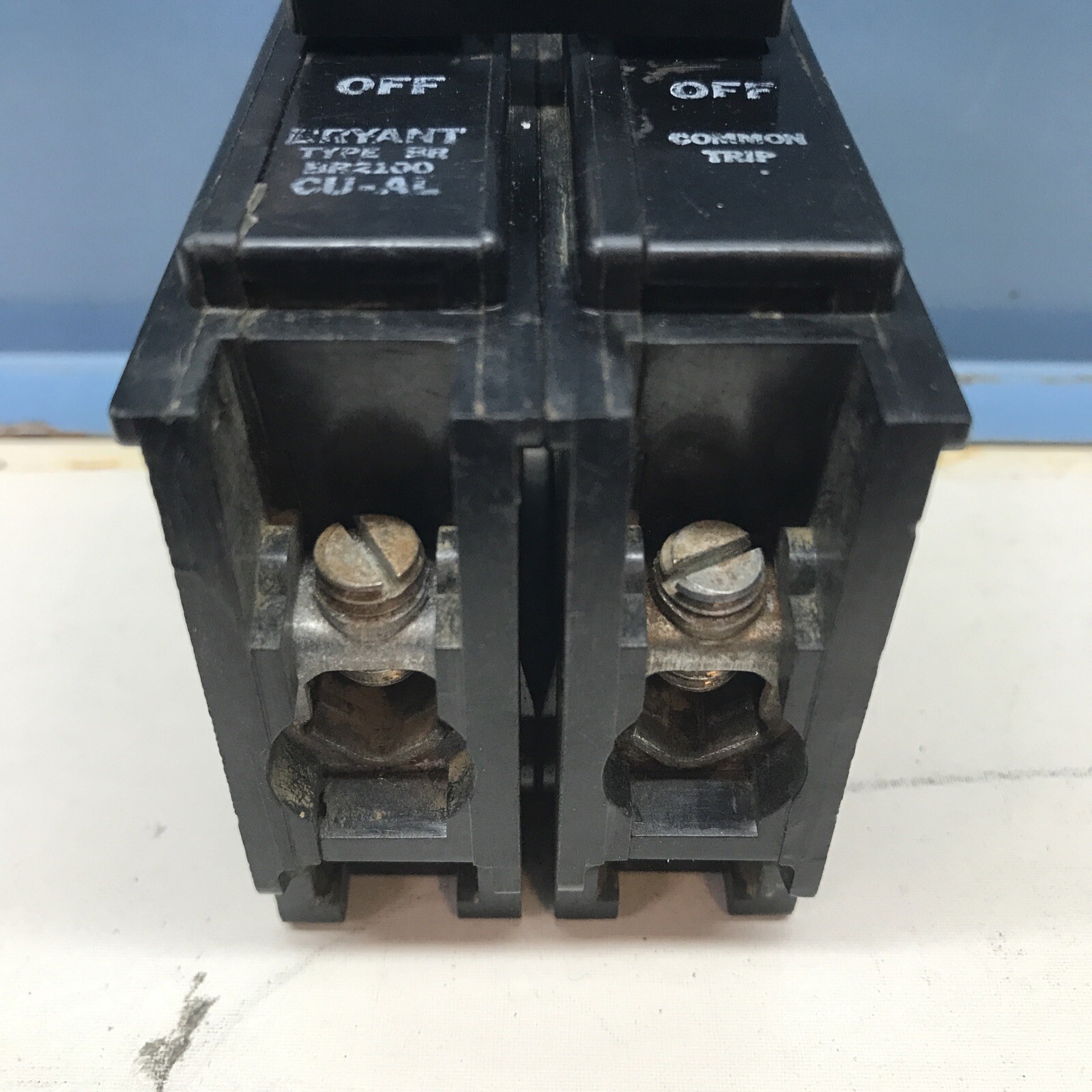 bryant-br2100-2-pole-100-amp-circuit-breaker-ebay