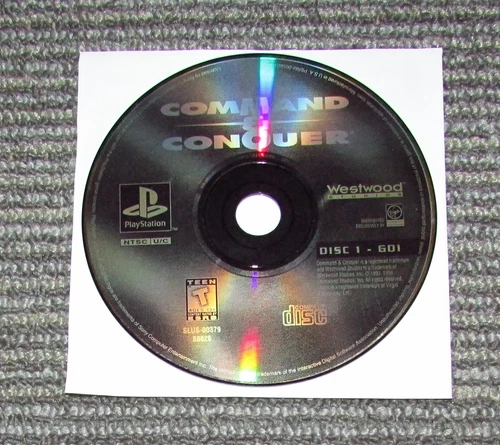 Command & Conquer (Disc 1 Only) Playstation PS1 Fast Shipping