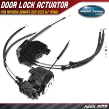 2x Rear Left & Right Door Lock Latch Actuator Motor for Hyundai Sonata 2011-2015