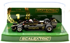 Scalextric "JPS" Lotus 79 - Mario Andretti - '78 World Champ 1/32 Slot Car C4494