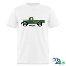 Green Dodge WDX Power Wagon Classic White T-Shirt
