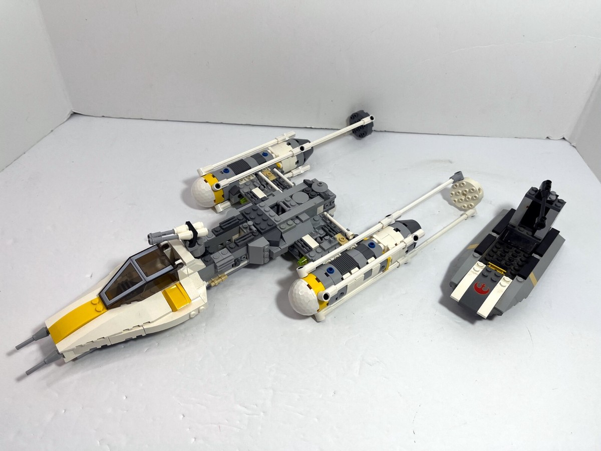 LEGO Star Wars LOT: Y-wing Fighter 7658 (2007) + Rebel Scout