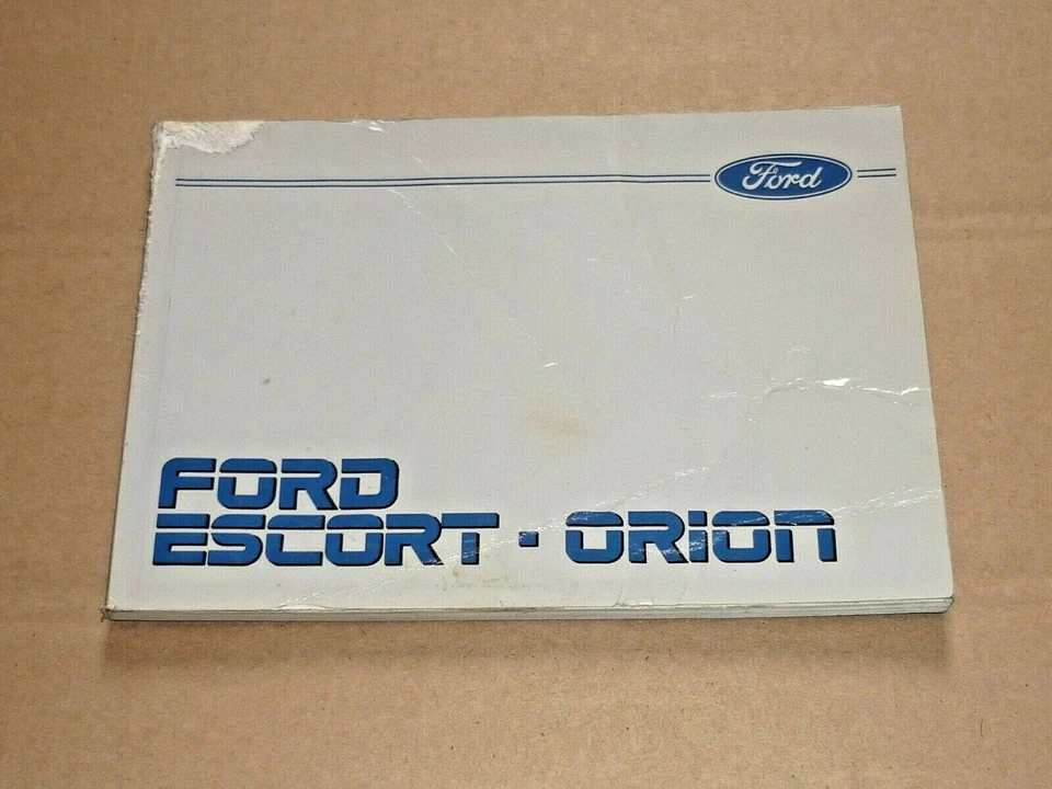 FORD Escort und Orion 1985 Betriebsanleitung Bedienungsanleitung Handbuch - Bild 1 von 3