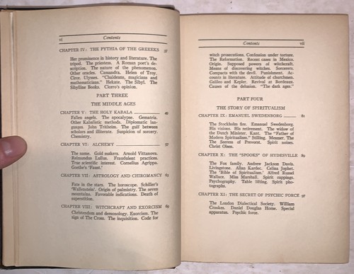 SIGNED, 1927, 1st, KONRADI LEITNER, THE MYSTIC WORLD, HISTORY, OCCULT PHENOMENA - Picture 8 of 12