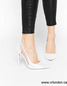 asos silver shoes