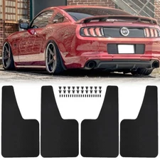 For Ford Mustang GT V6 Ecoboost GT500 GT350 GT-S Mach-E Mud Flaps Splash Guards