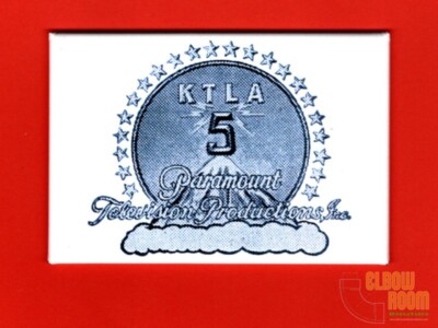 Vintage KTLA Paramount TV logo art 2x3'' fridge/locker magnet