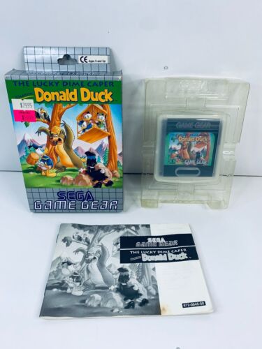 The Lucky Dime Caper Starring Donald Duck Sega Game Gear Genuine PAL - Fast Post - Picture 1 of 12