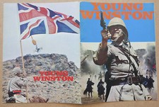 YOUNG WINSTON  CHURCHILL ORIGINAL 24-PAGE UK CINEMA RELEASE BROCHURE Wow!