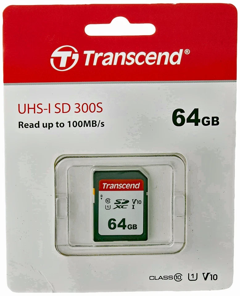 25 Pieces Transcend 64GB UHS-1 SDHC Memory for Canon, Nikon, Fuji Cameras - Image 3 of 3