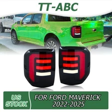 TT-ABC LED Tail Lights Assembly For Ford Maverick 2022-2025 DRL+Dynamic Turning