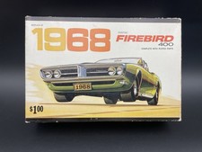 Original Issue Palmer Plastics 1968 Firebird 400 Convertible Model Kit