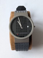 JACOB JENSEN TITANIUM Datum ETA Quarz 36mm Unisex Armbanduhr 