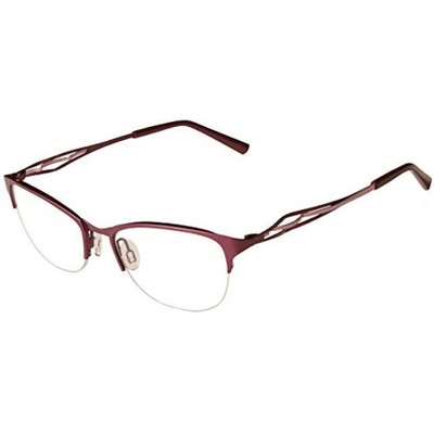 NEW FLEXON MAE 505 Plum Eyeglasses with Titanium Bridge 51/18/140