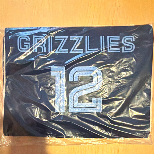 Nike Memphis Grizzlies NBA Icon Edition Authentic Jersey #12 Men’s 52 Navy