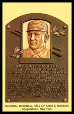 Cooperstown Hall of Fame Postcard Amos Rusie HOF Mint