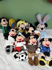 Disney Mini Bean Bag 8  Plush With Tags Lot Of 8