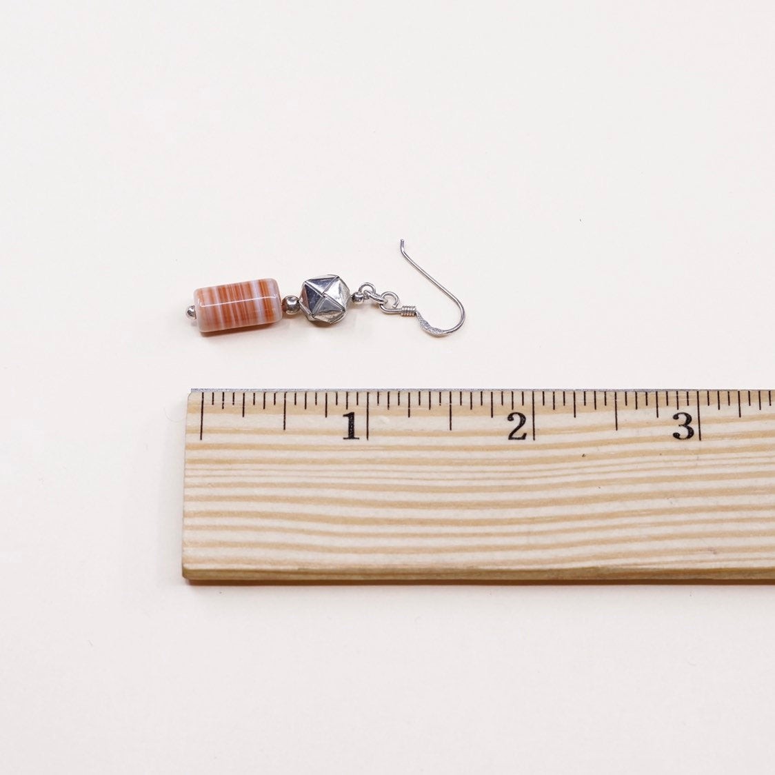 Sterling silver handmade earrings, solid 925 orig… - image 7