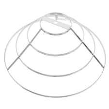 Lamp Shade Cage Form Holder - Drum Lamp Shade Wire Frame for Craft Projects