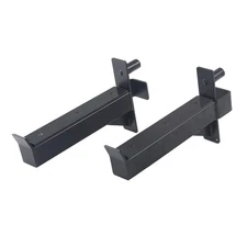 Barbell Safety Catches Squat Rack Safety Arm Spotter Fit for 2.36x2.36 Power ...