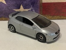 Matchbox 2008 Honda Civic Type R Silver 161 Scale Loose