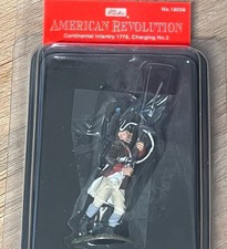 Britains 18059 American Revolution Continental Infantry Charging 2 ARW 1776