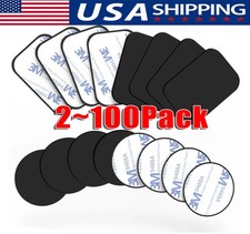 Metal Plates Adhesive Sticker Replace For Magnetic Car Mount Phone Holder lot