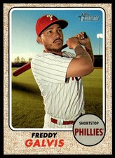 Freddy Galvis 2017 Topps Heritage #215 Philadelphia Phillies 25179 Baseball Card