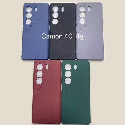 For Tecno Camon 40 4G, Sandstone Matte Frosted Soft Plastic Skin Case Cover