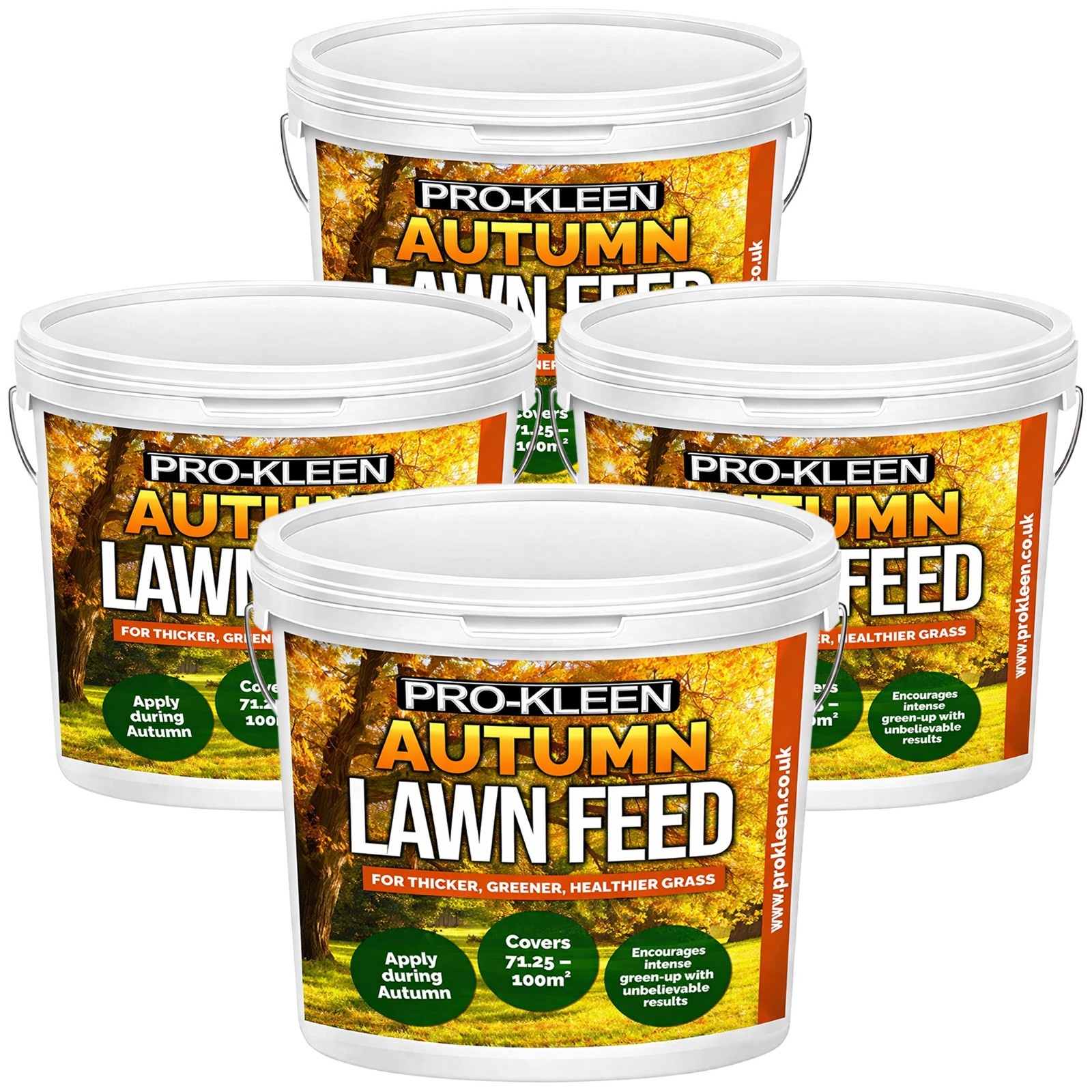 ProKleen Autumn Lawn Feed Fertiliser Grass Green Spreader Granules 10KG