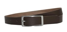 Leather Belt, 2 cm Wide, Made in Germany, Genuine Leather Belt for Women, as H...