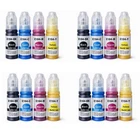 16 Ink Bottles Refill for Epson EcoTank ET-1810 ET-2726 ET-2820 ET-2861 ET-2876