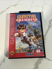 Gunstar Heroes Sega Genesis 1993 In Box Case Missing Manual Box Authentic Tested