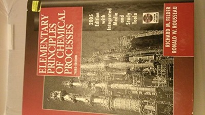 Elementary Principles of Chemical Processes by Rousseau, Ronald W. Hardback The