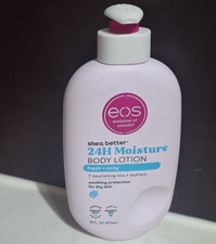 eos Shea Better 24H Moisture Hydrating Body Lotion, Fresh Cozy, 16 fl oz