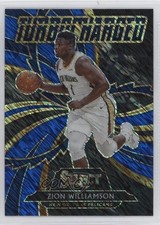 2020-21 Panini Select Turbocharged Blue Prizm Zion Williamson #3 2s2