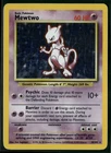 1999 Pokemon Base Set Mewtwo 10/102 Holo Rare English NM