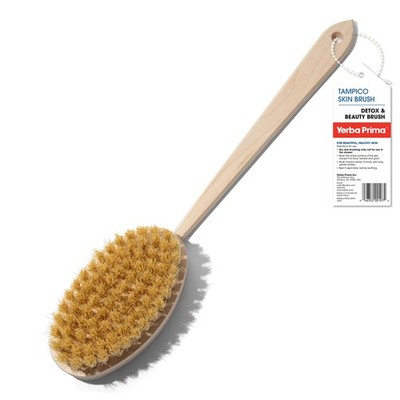 Tampico Skin Brush (Pack of 1) - Natural Vegetable Fiber Bristles for Dry Ski...
