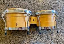 Vintage Valje Bongo Drums,   9" x  7.25"