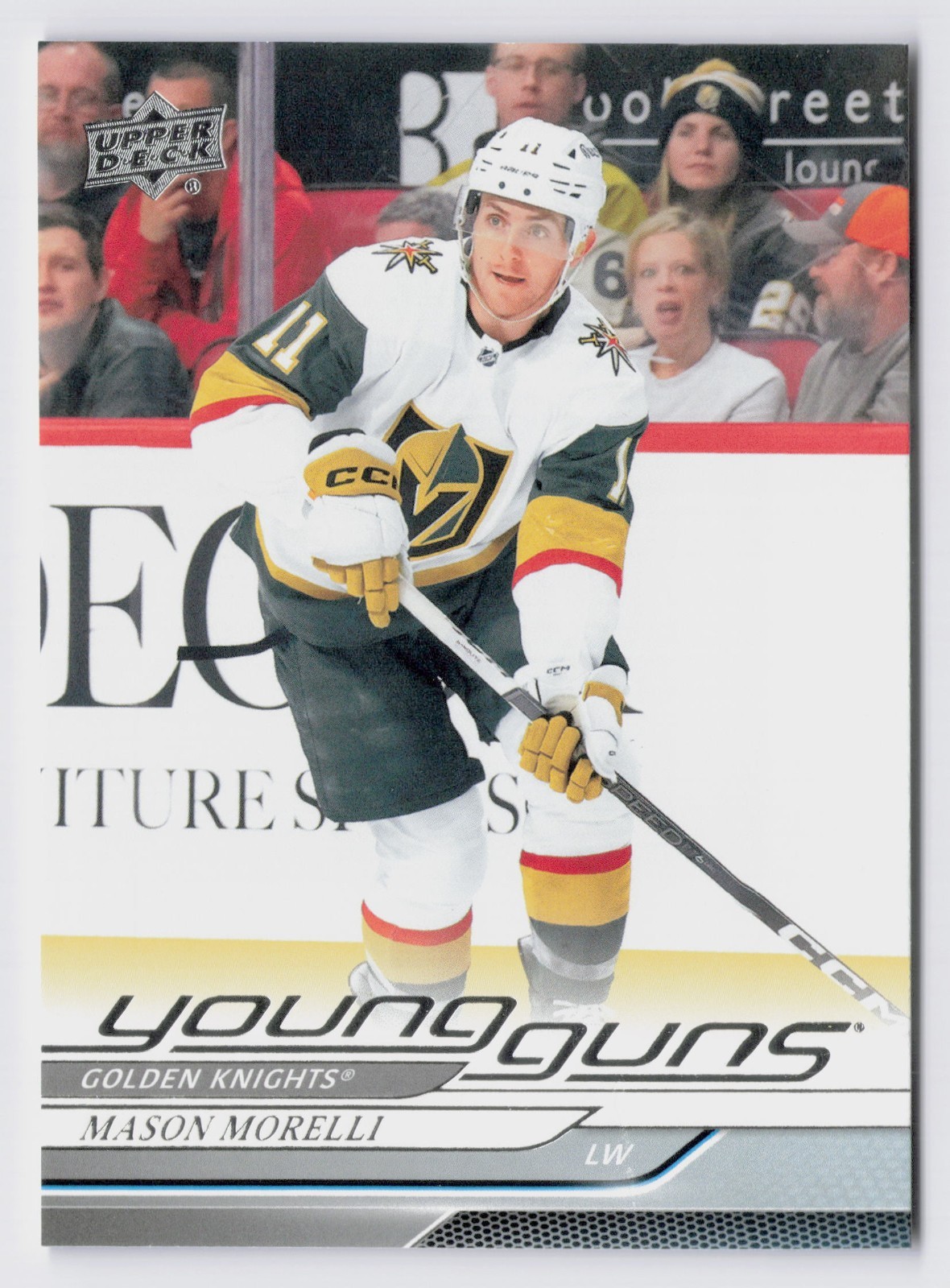 2024-25 Upper Deck Young Guns Mason Morelli #205 (RC) LAS VEGAS GOLDEN KNIGHTS