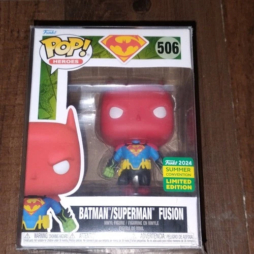 Funko Pop! Vinyl Batman/Superman Fusion #506 2024 Summer Convention
