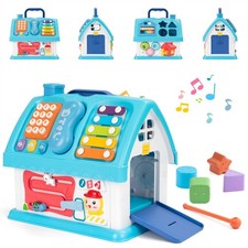 Montessori Toys for 1 Year Old, Baby Music Toys for 1 Year Old Girl Gift, 12-...