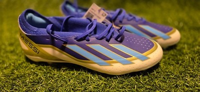 NEW Adidas X Crazyfast League Messi Blue Soccer Cleats Size 10.5