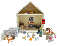 Tanner DER Kleine Kaufmann Tanner Deco  Wichtelbox Adventskalender Komplettset