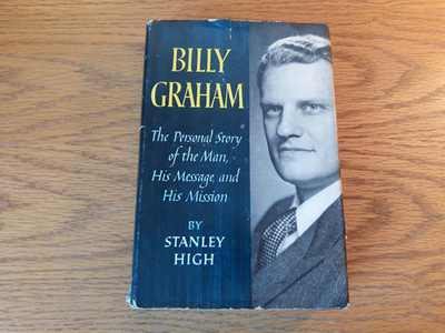 #ad Billy Graham The Personal Story Of The Man Stanley High 1956 Hardcover Dust Jack $18.77