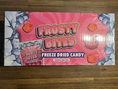 Sparpack 24x Frosty Bites Gummy Berries a 50g fruchtig & crunchy MHD 01/27