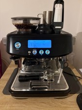 Sage The Barista Pro Espresso Machine Black, Built-In Grinder, Steam Wand 2L