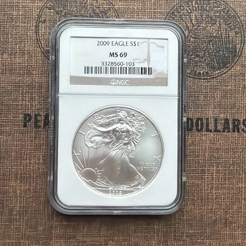 NGC 2009 MS69 American Silver Eagle 🇺🇸